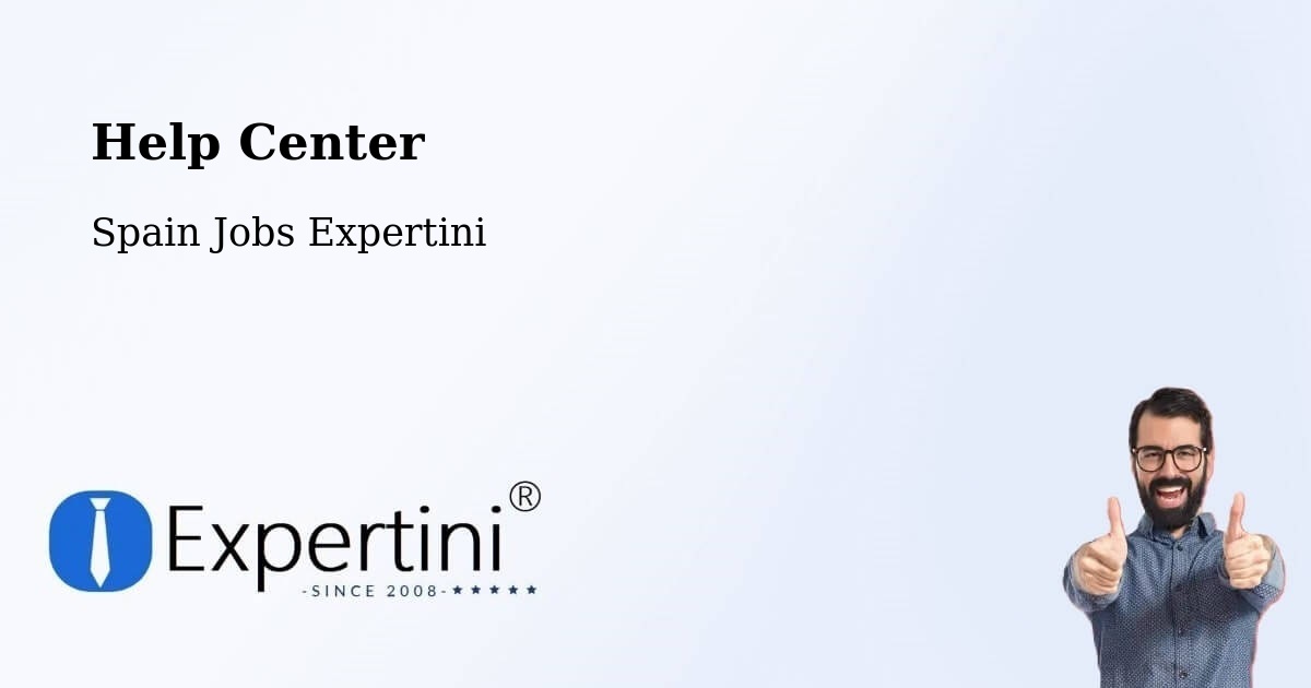 Help Center – Cájar - Spain Jobs Expertini